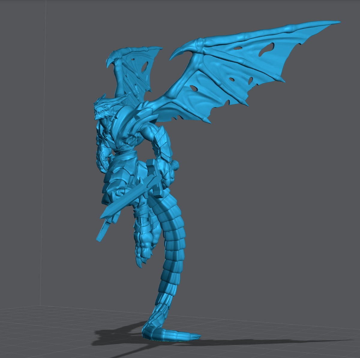 Veltrax resin figure