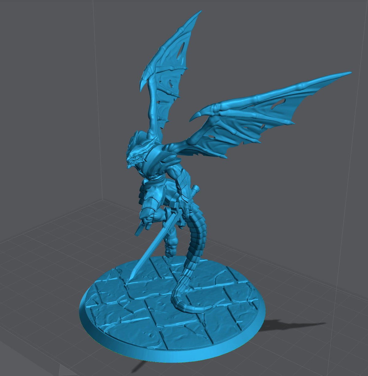Veltrax resin figure