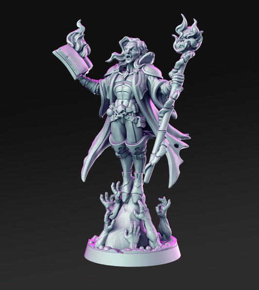 Vraduul resin figure