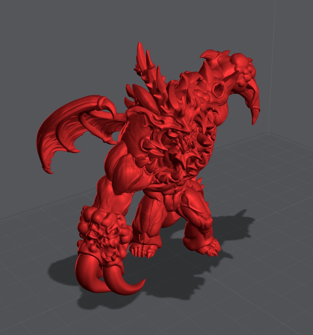 Zarrn resin figure