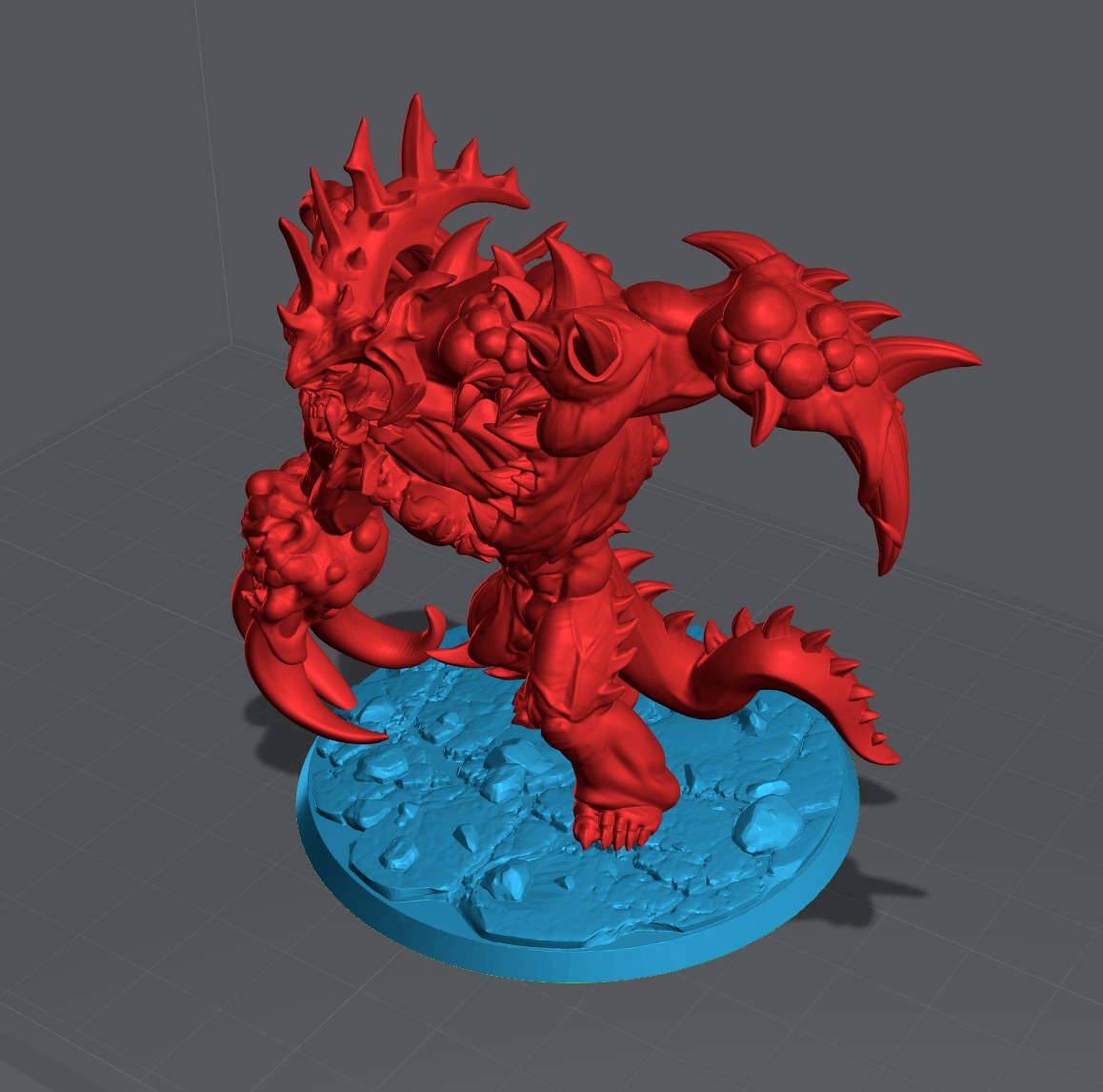 Zarrn resin figure
