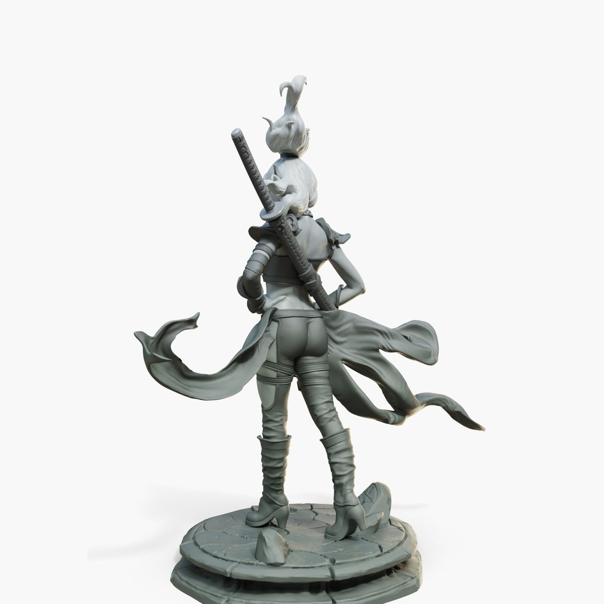 Lyra resin figure