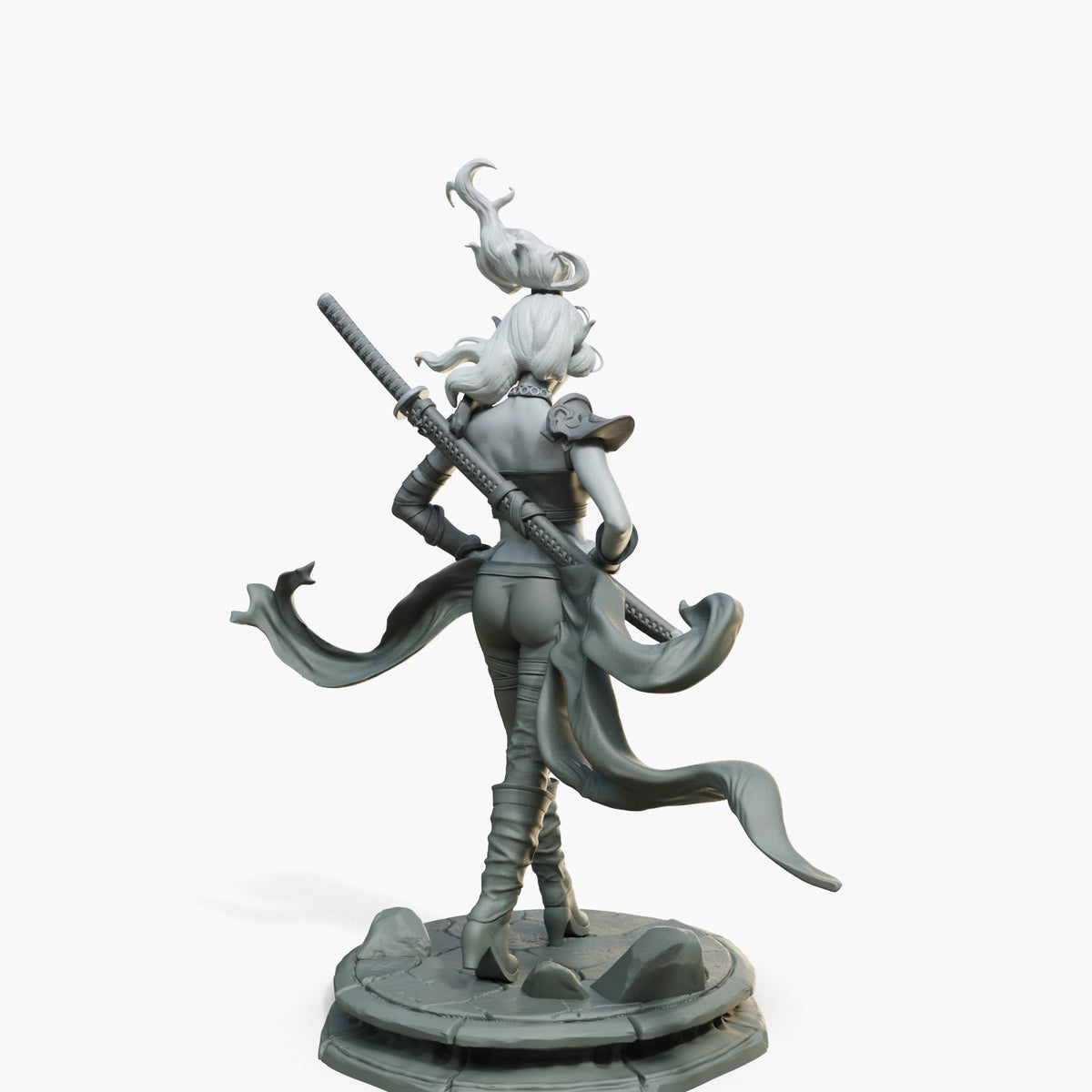 Lyra resin figure