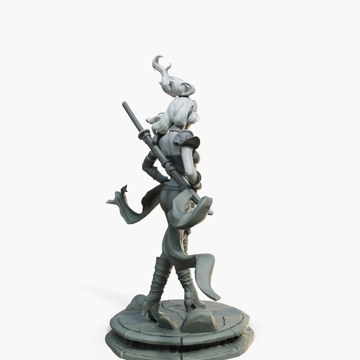 Lyra resin figure