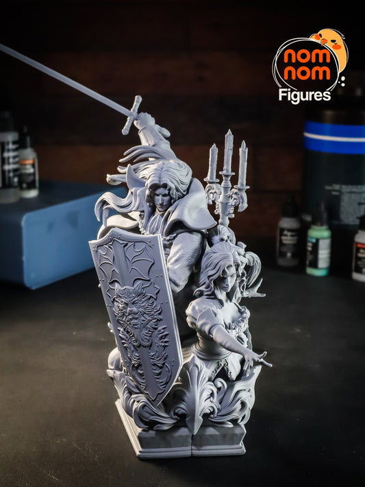 Alucard & Maria (Symphony of the Night) resin figure