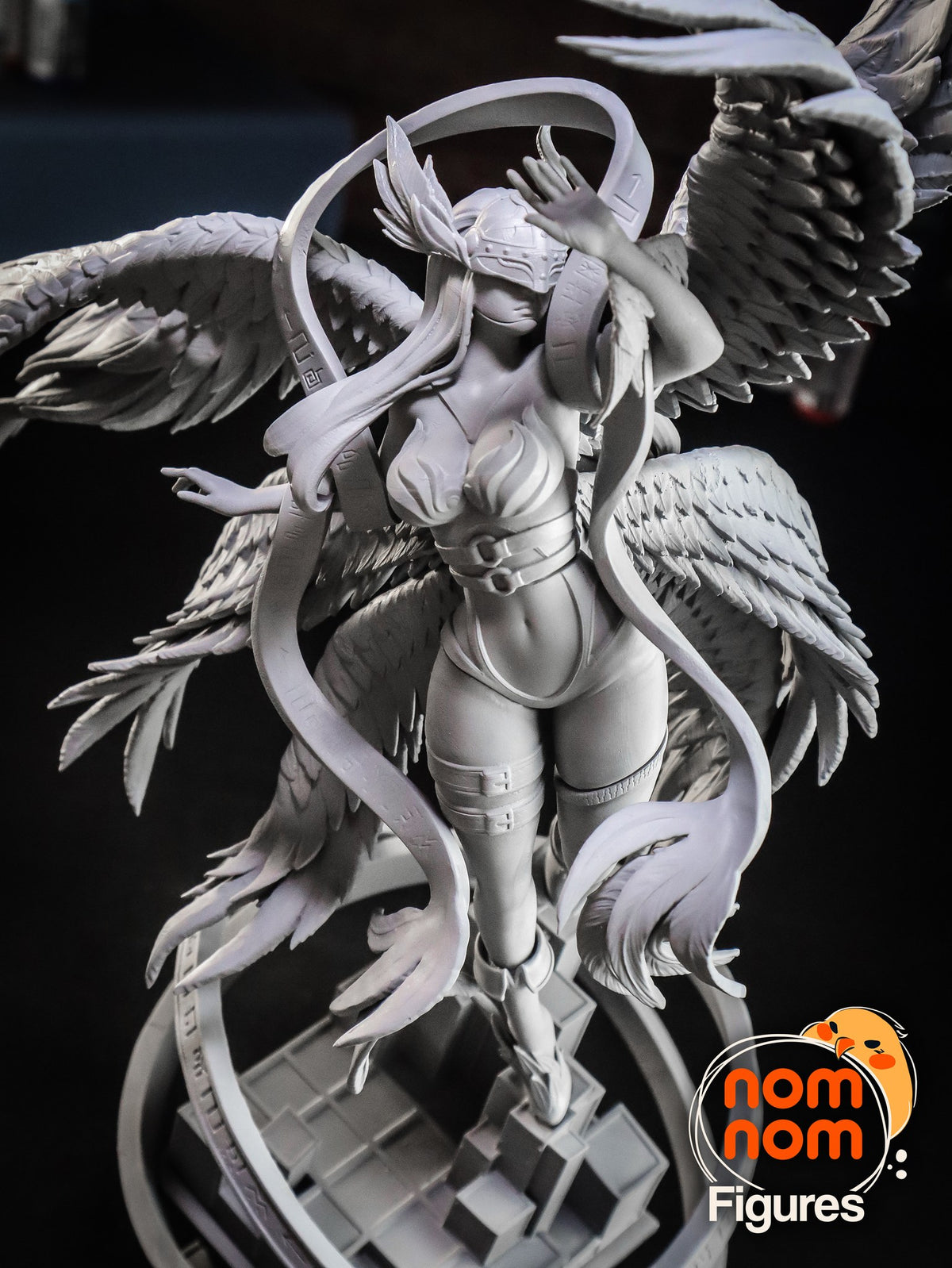 Angewomon resin figure