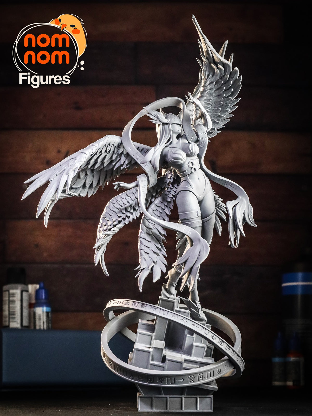 Angewomon resin figure