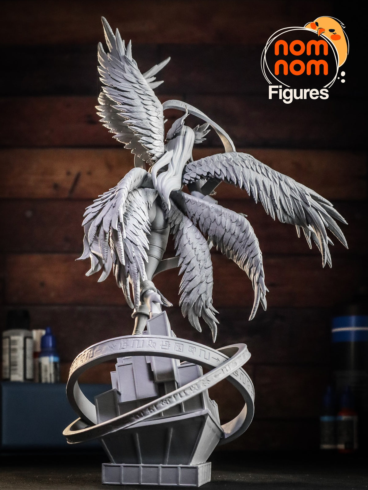 Angewomon resin figure