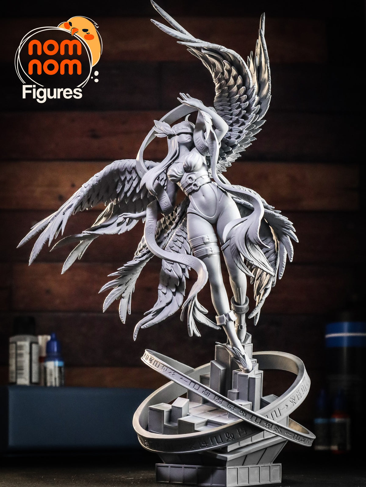 Angewomon resin figure