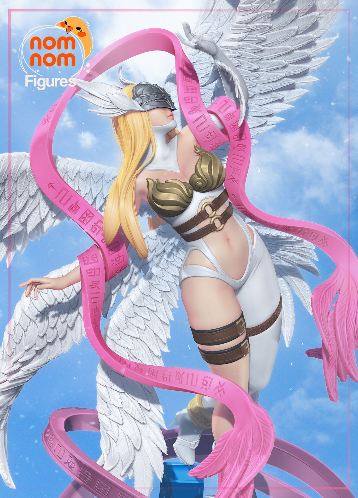 Angewomon resin figure