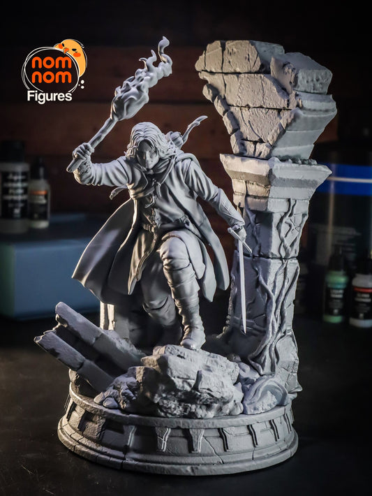 Aragorn resin figure