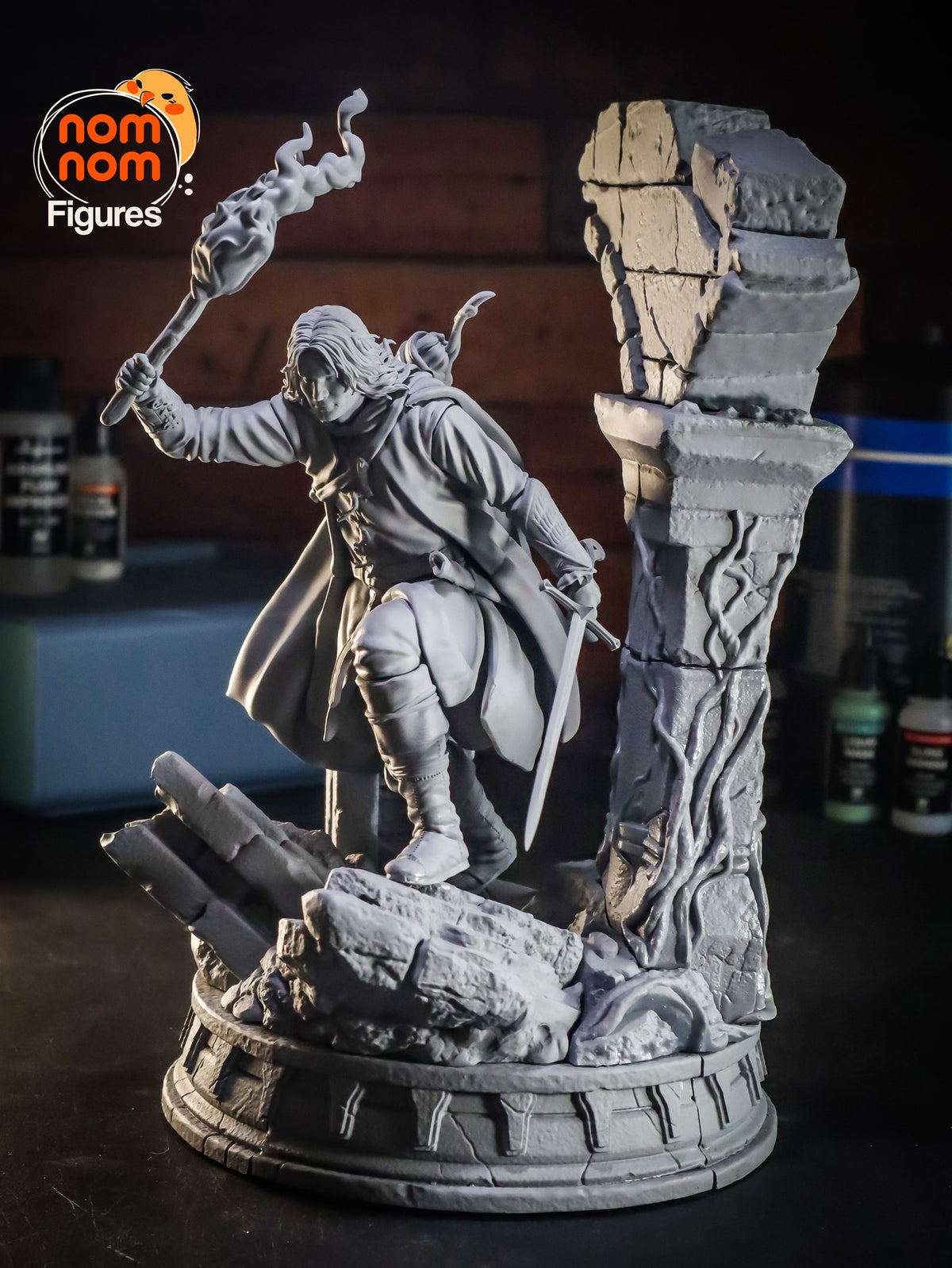 Aragorn resin figure