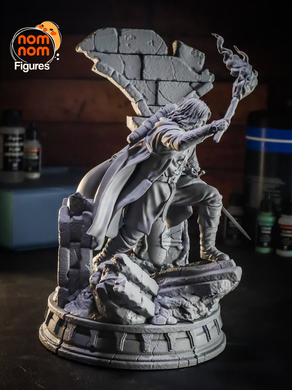 Aragorn resin figure