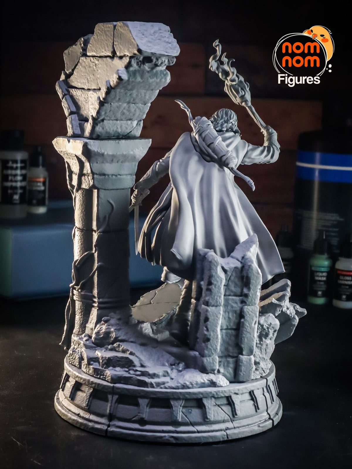 Aragorn resin figure