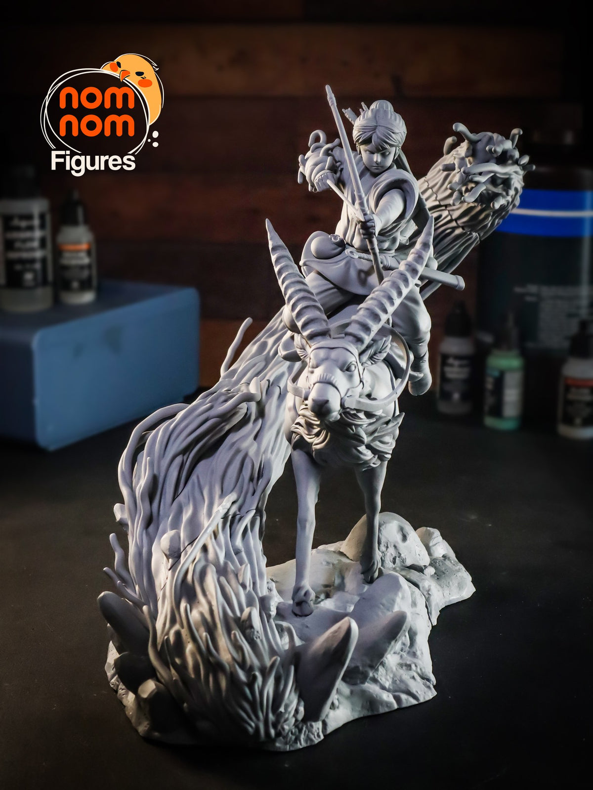 Ashitaka resin figure