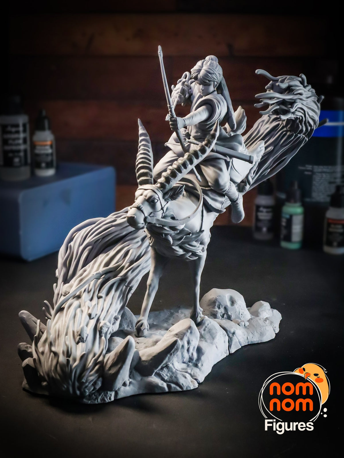 Ashitaka resin figure