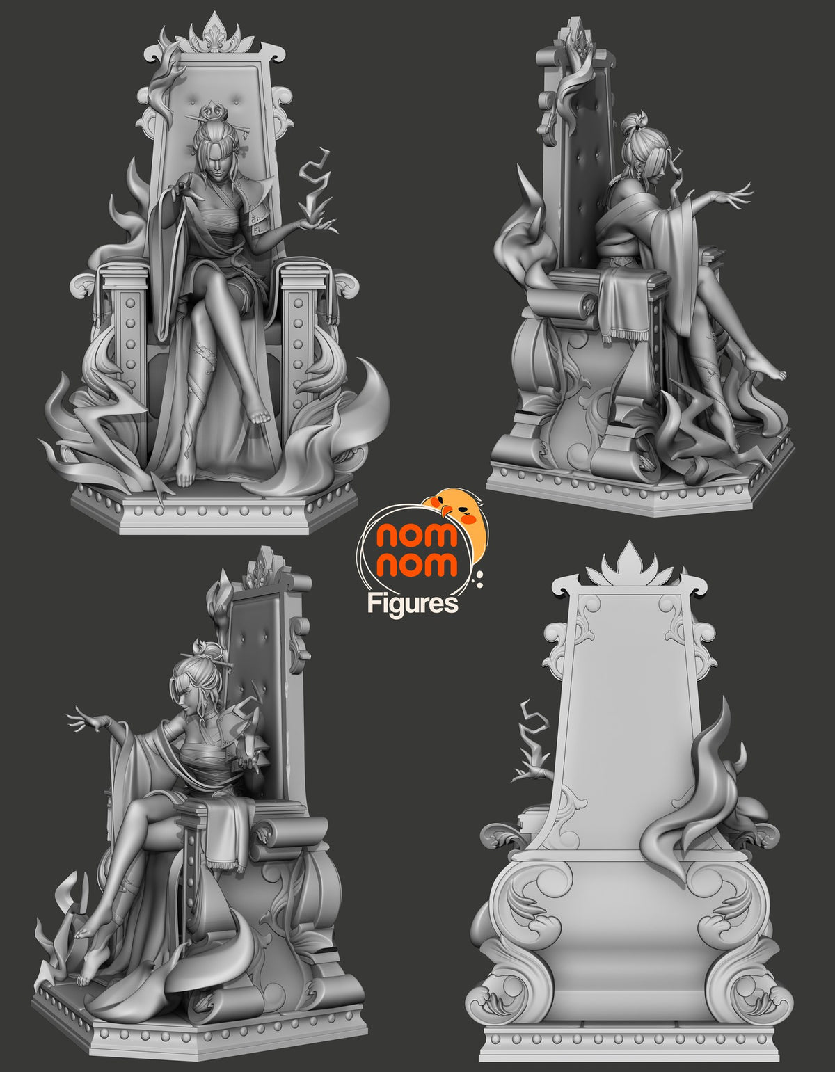 Azula resin figure