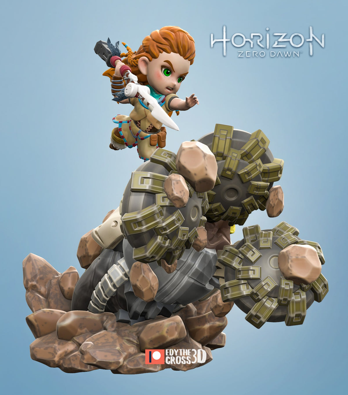 Chibi Aloy resin figure