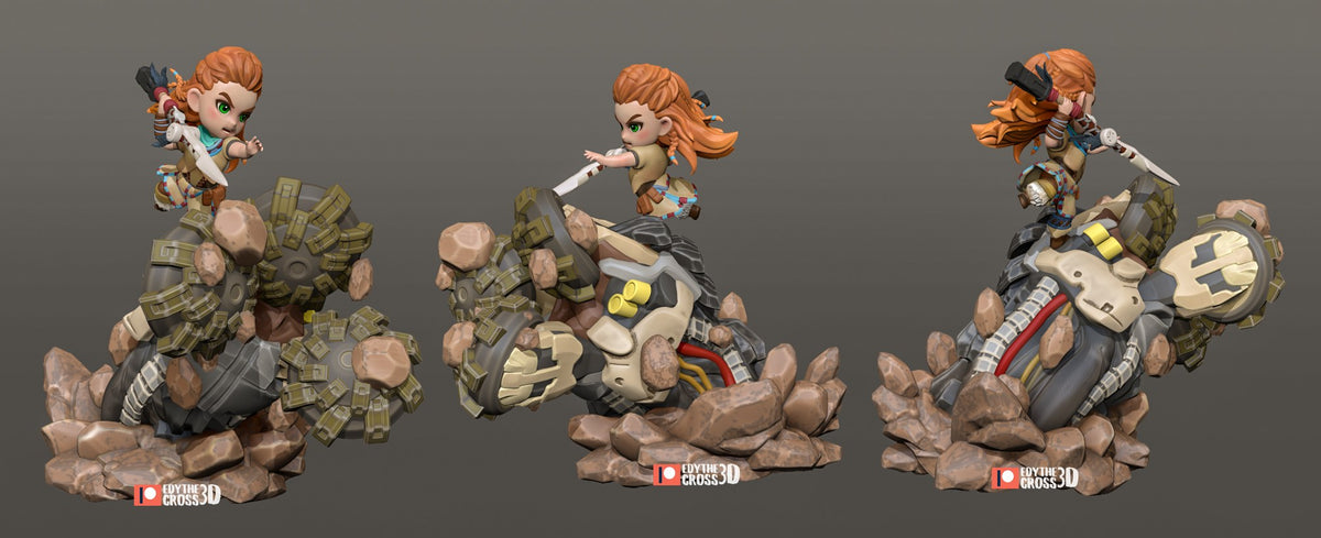 Chibi Aloy resin figure