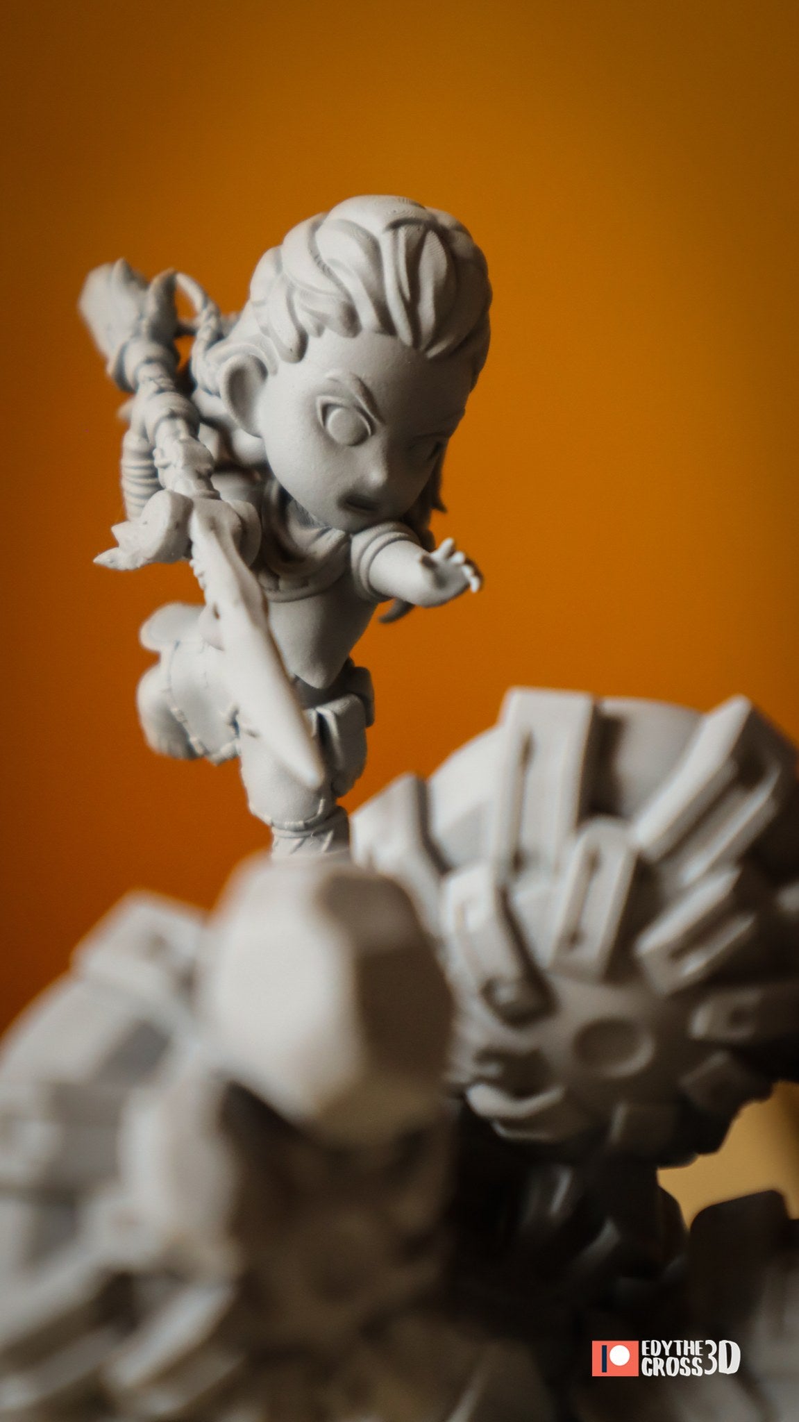 Chibi Aloy resin figure