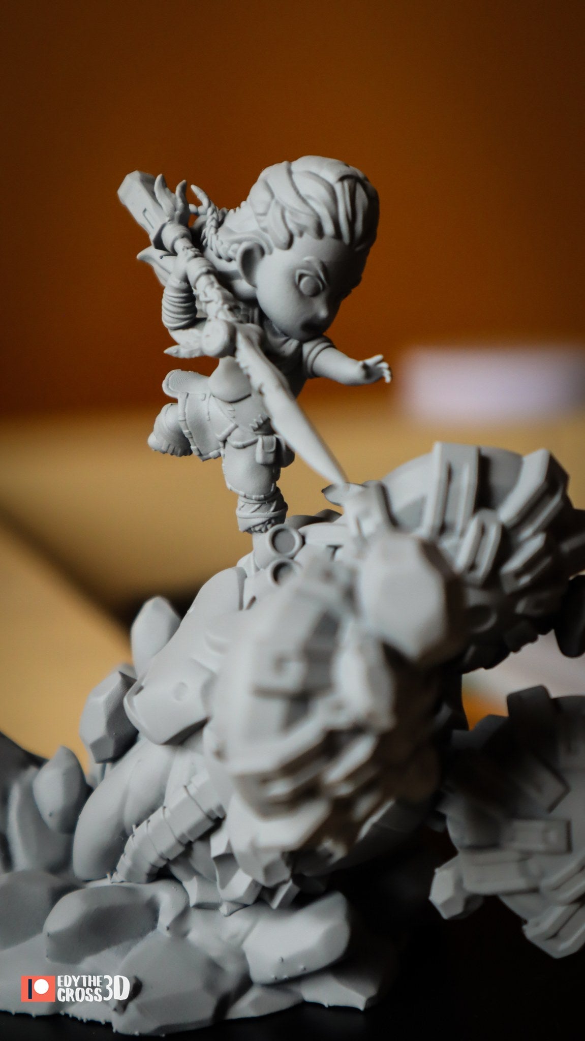 Chibi Aloy resin figure