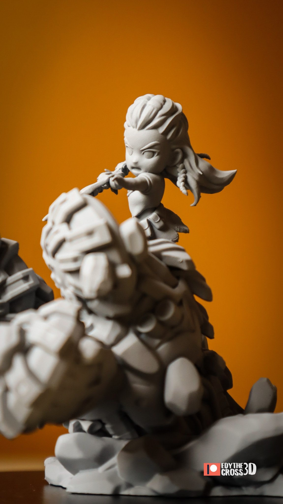 Chibi Aloy resin figure