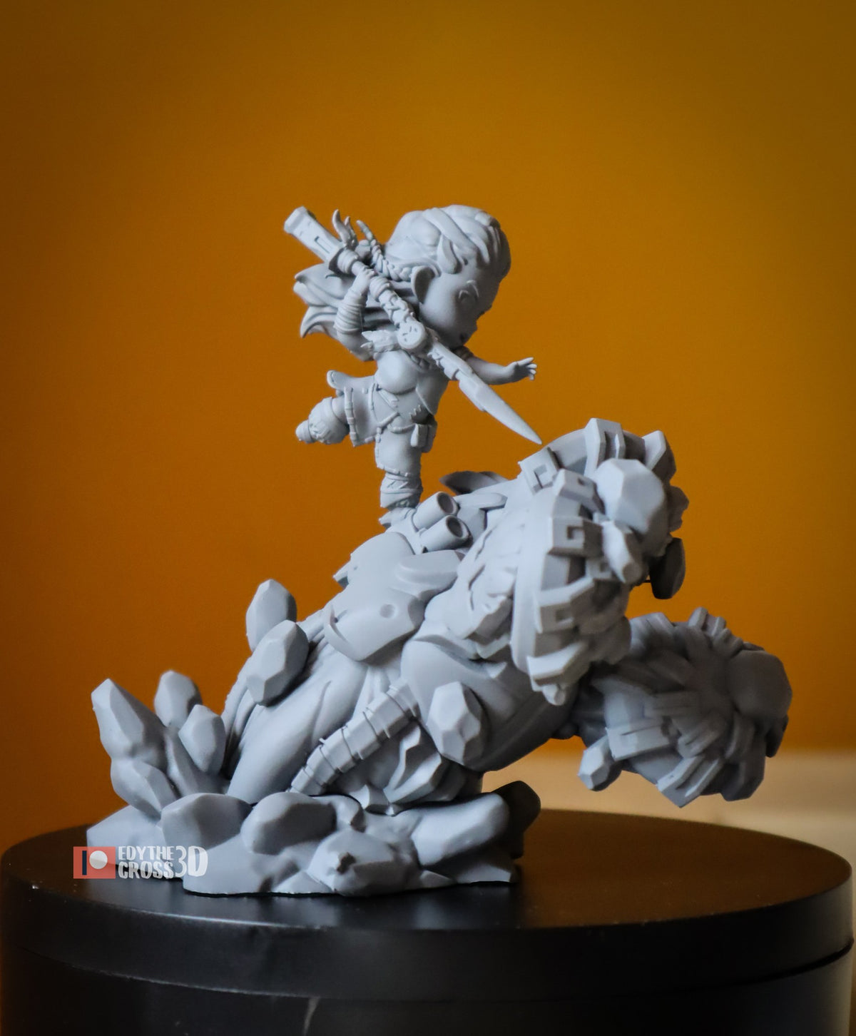 Chibi Aloy resin figure