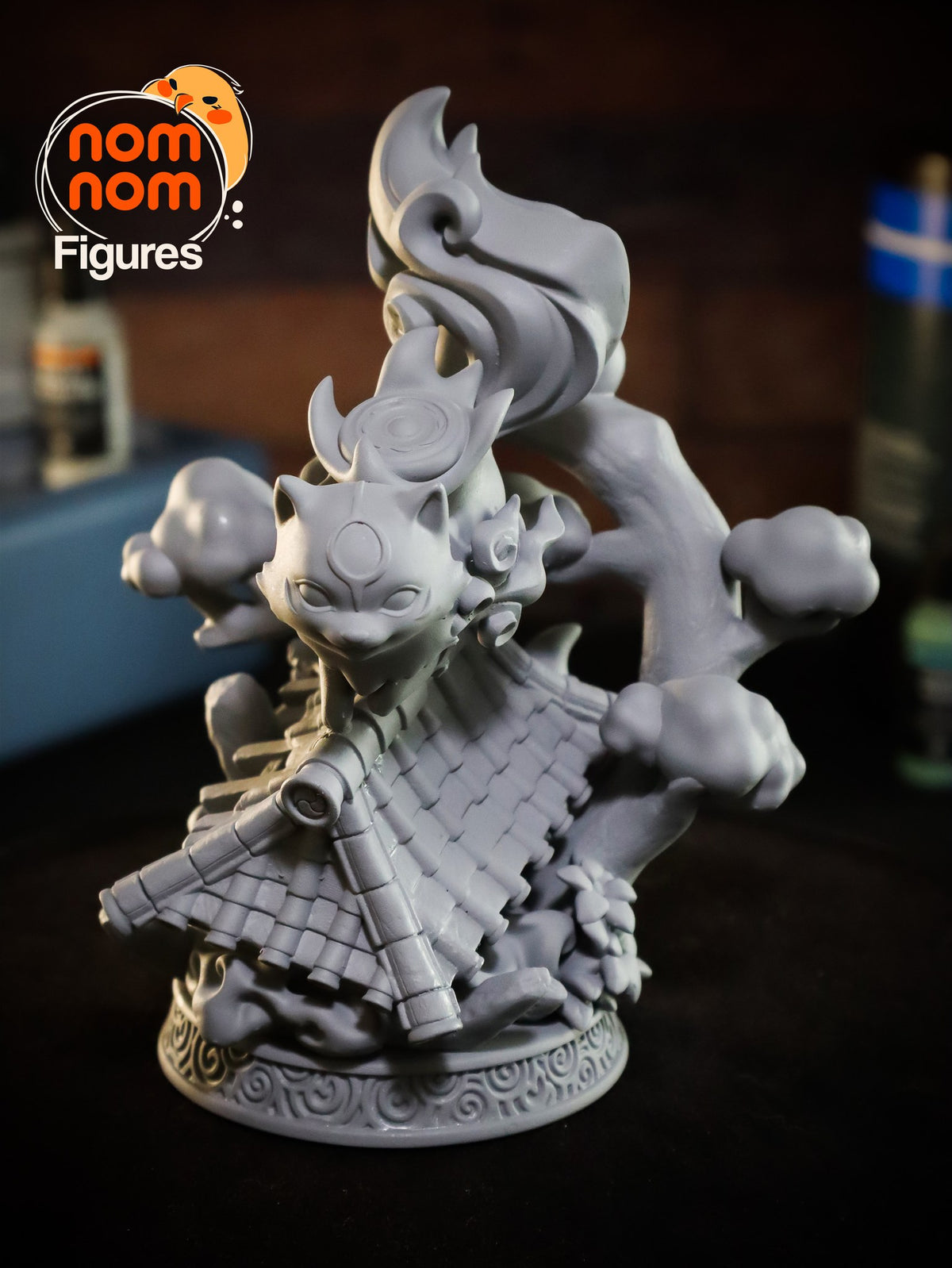 Chibi Amaterasu resin figure