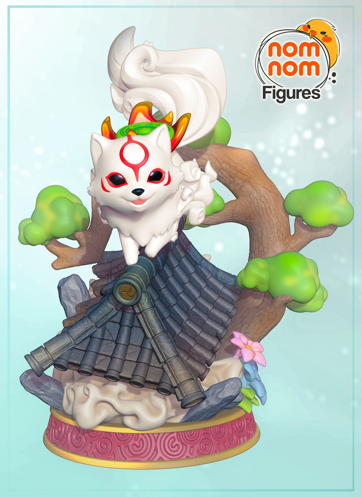 Chibi Amaterasu resin figure