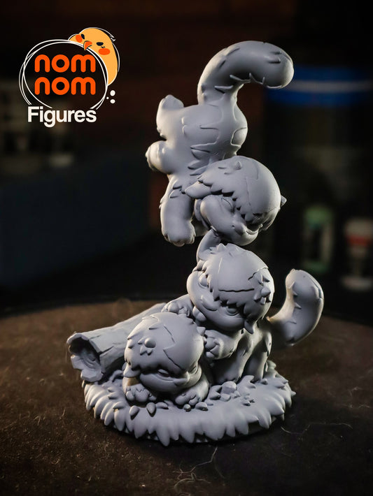 Chibi Baby Sky Bison resin figure