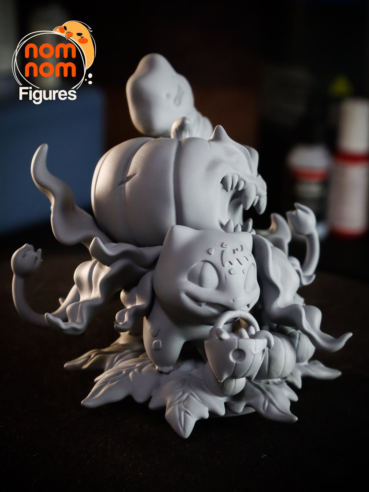Chibi Bulbasaur resin figure