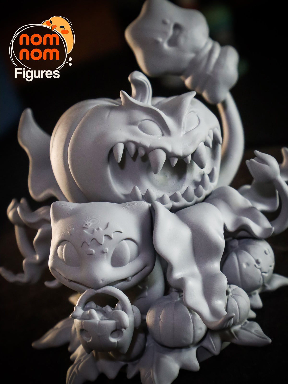 Chibi Bulbasaur resin figure