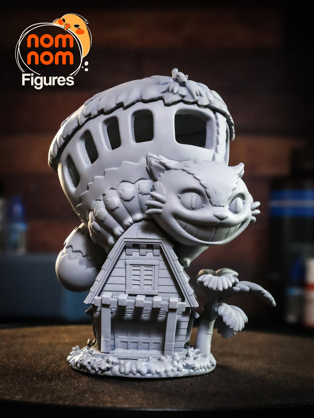 Chibi Catbus resin figure