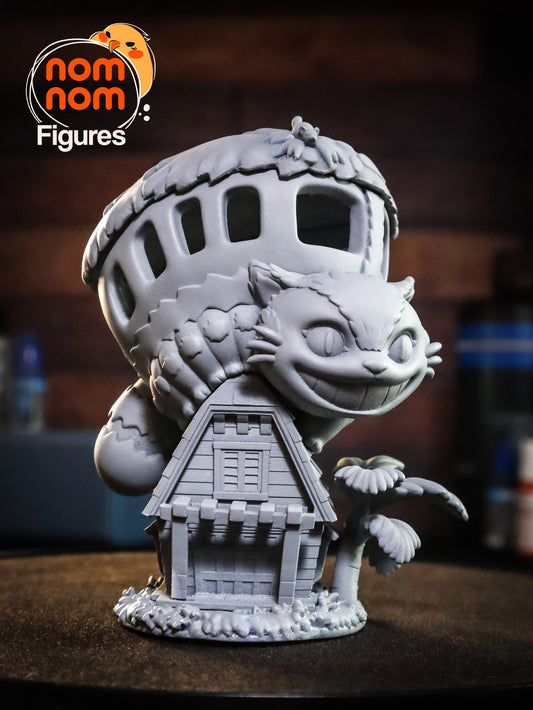 Chibi Catbus resin figure