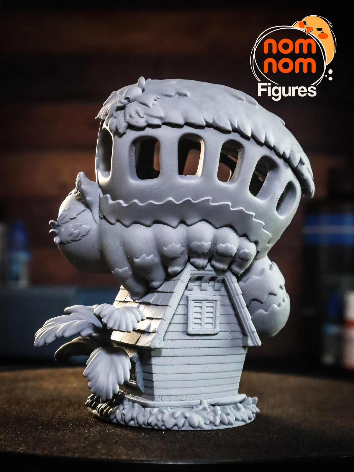 Chibi Catbus resin figure