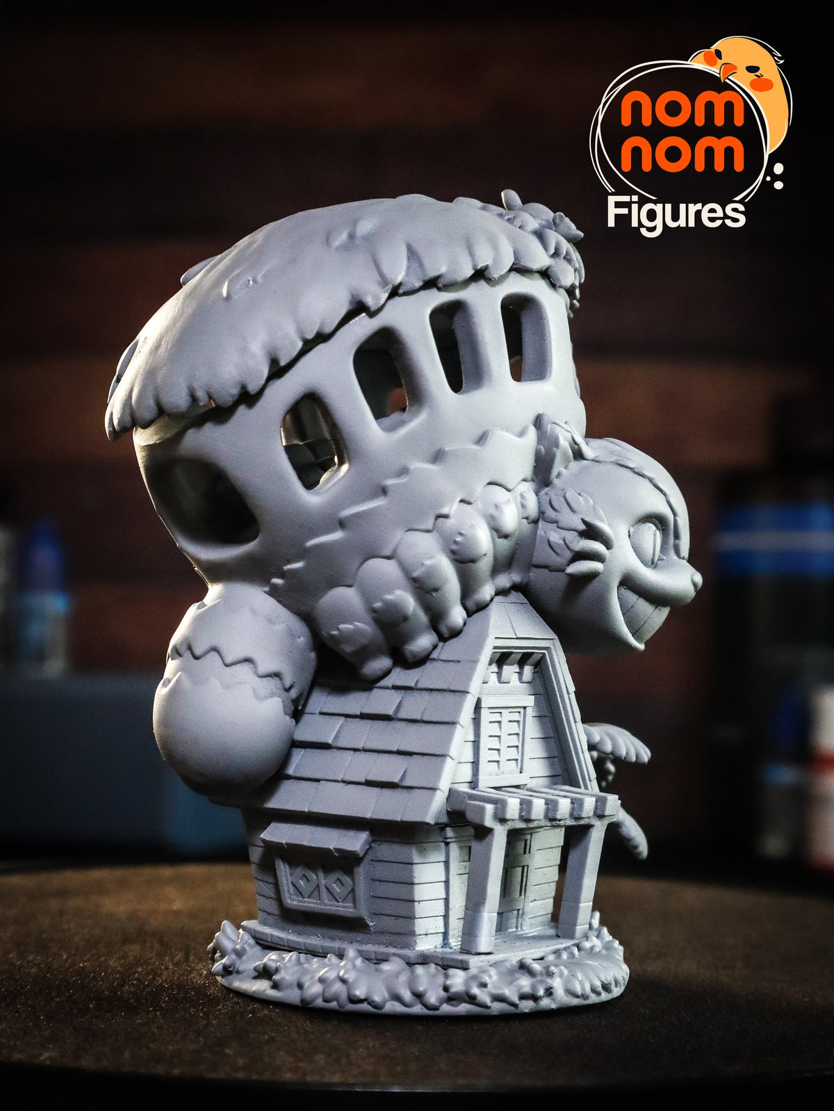 Chibi Catbus resin figure