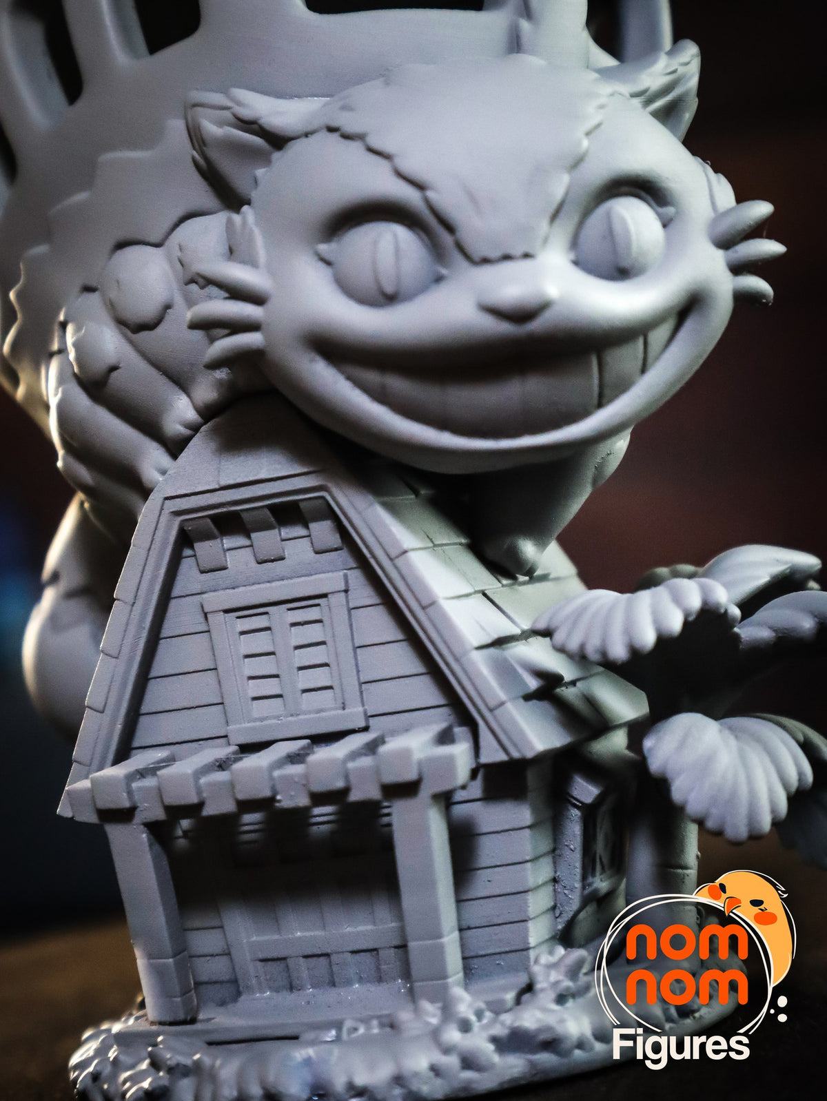 Chibi Catbus resin figure