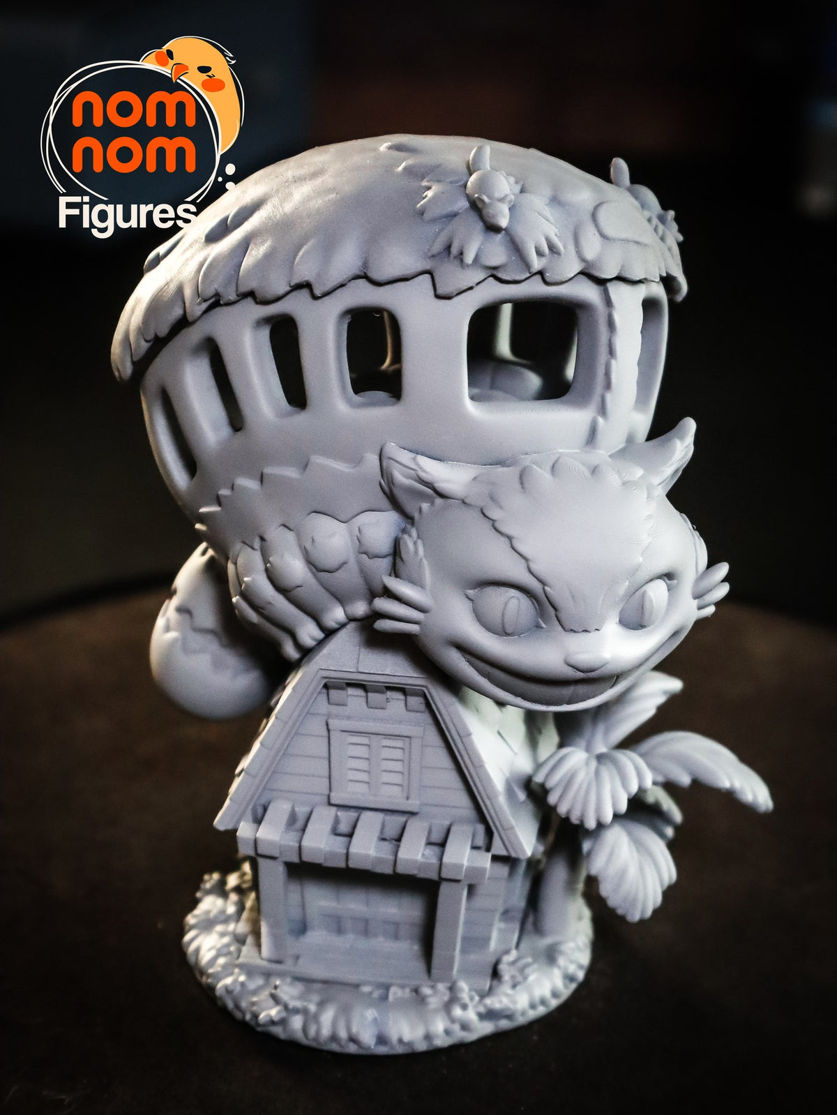 Chibi Catbus resin figure