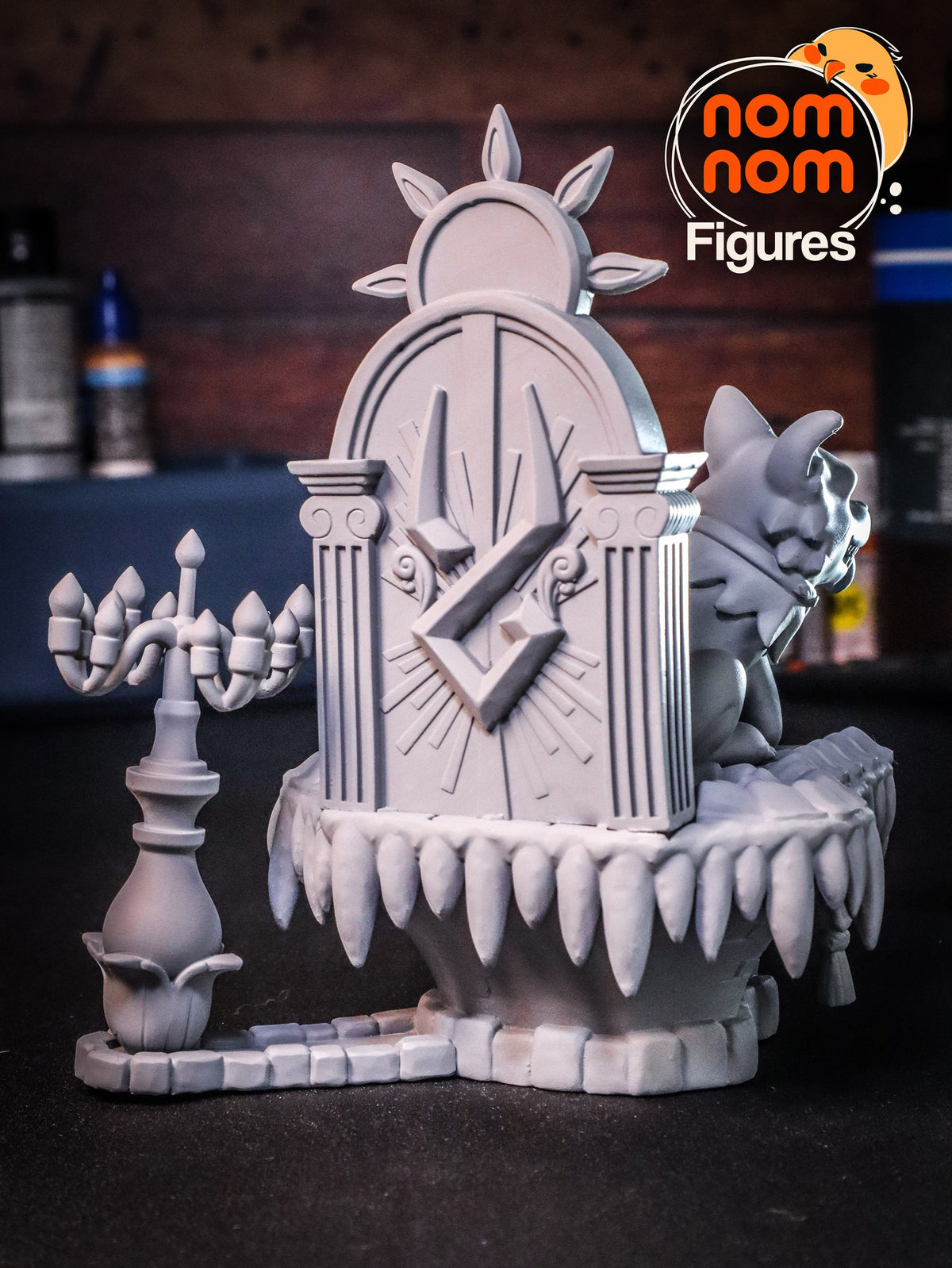 Chibi Cerberus resin figure