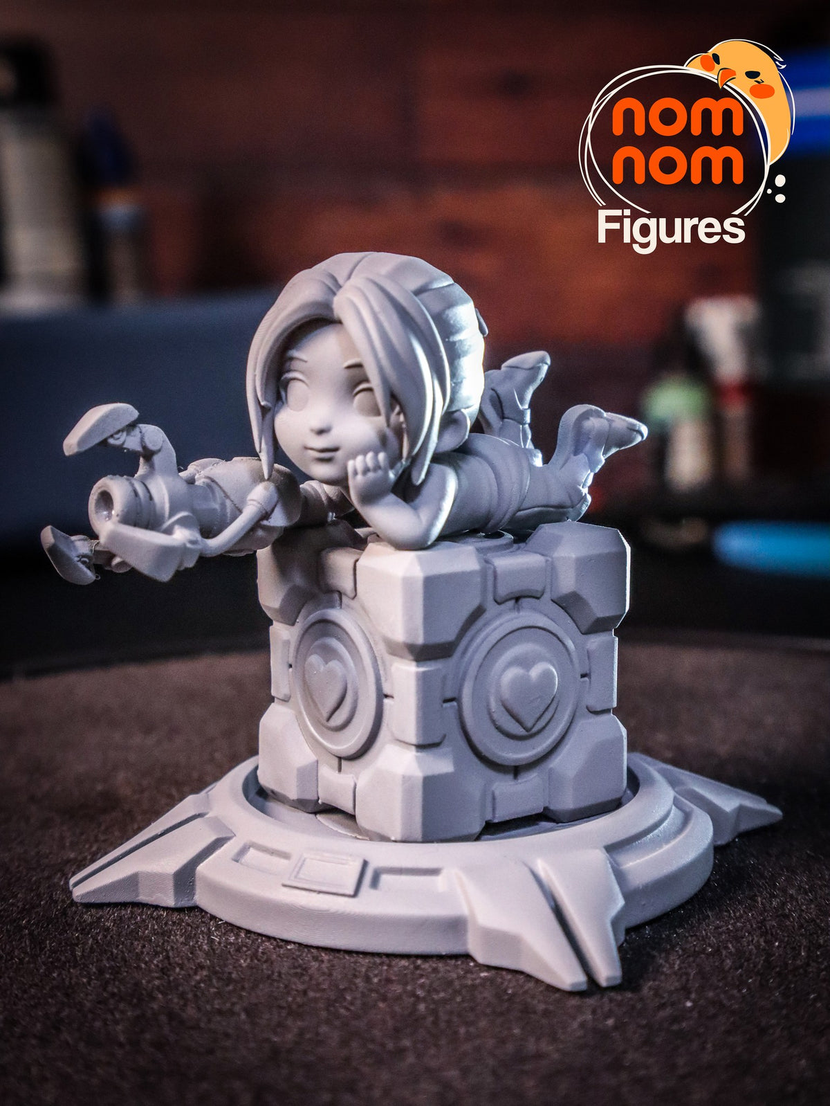Chibi Chell resin figure