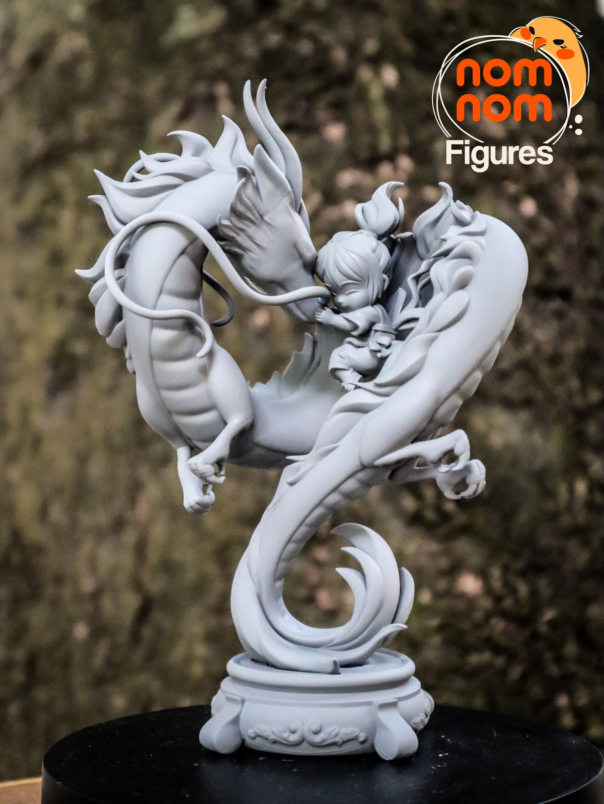 Chibi Chihiro & Haku resin figure