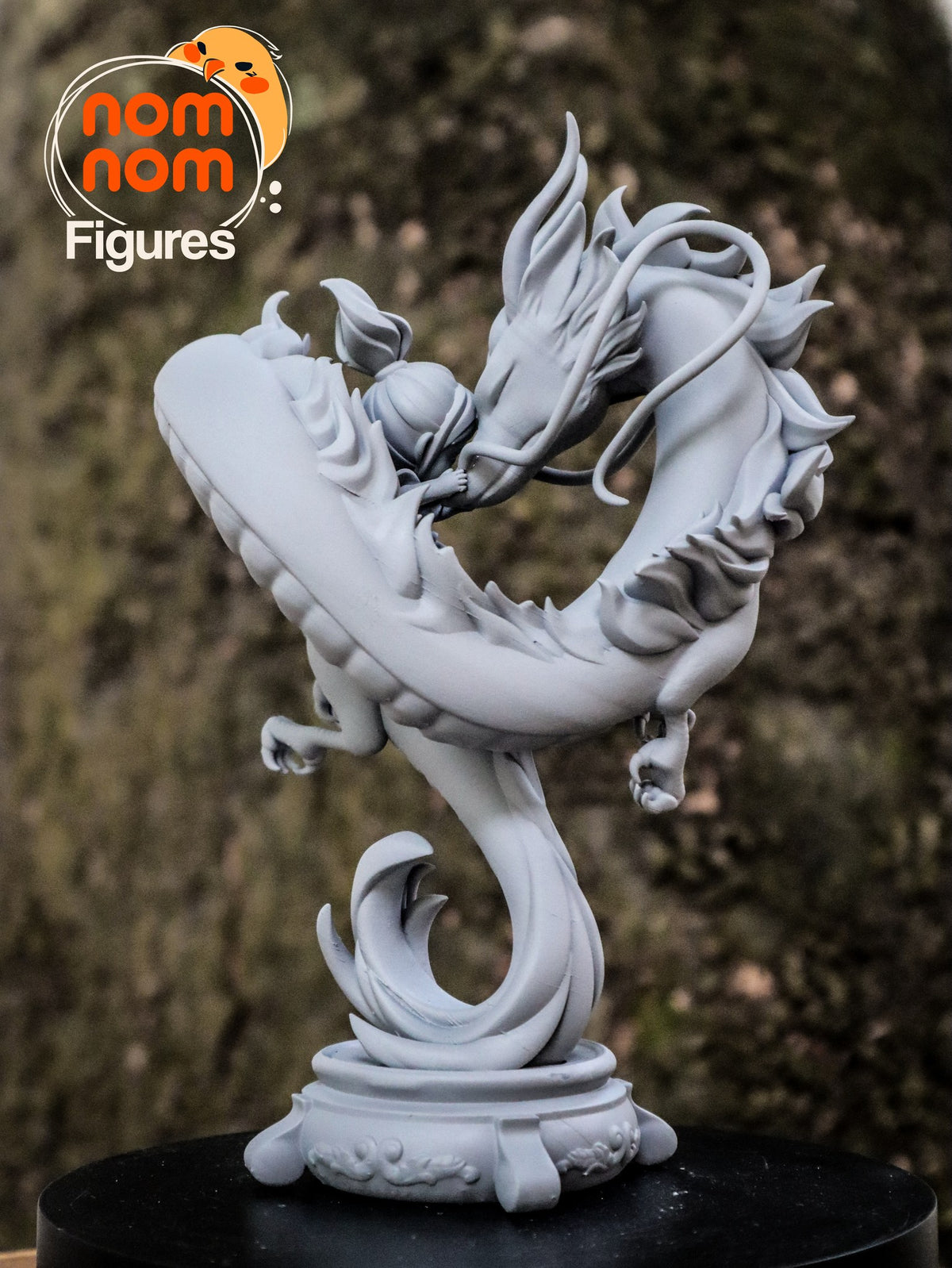 Chibi Chihiro & Haku resin figure