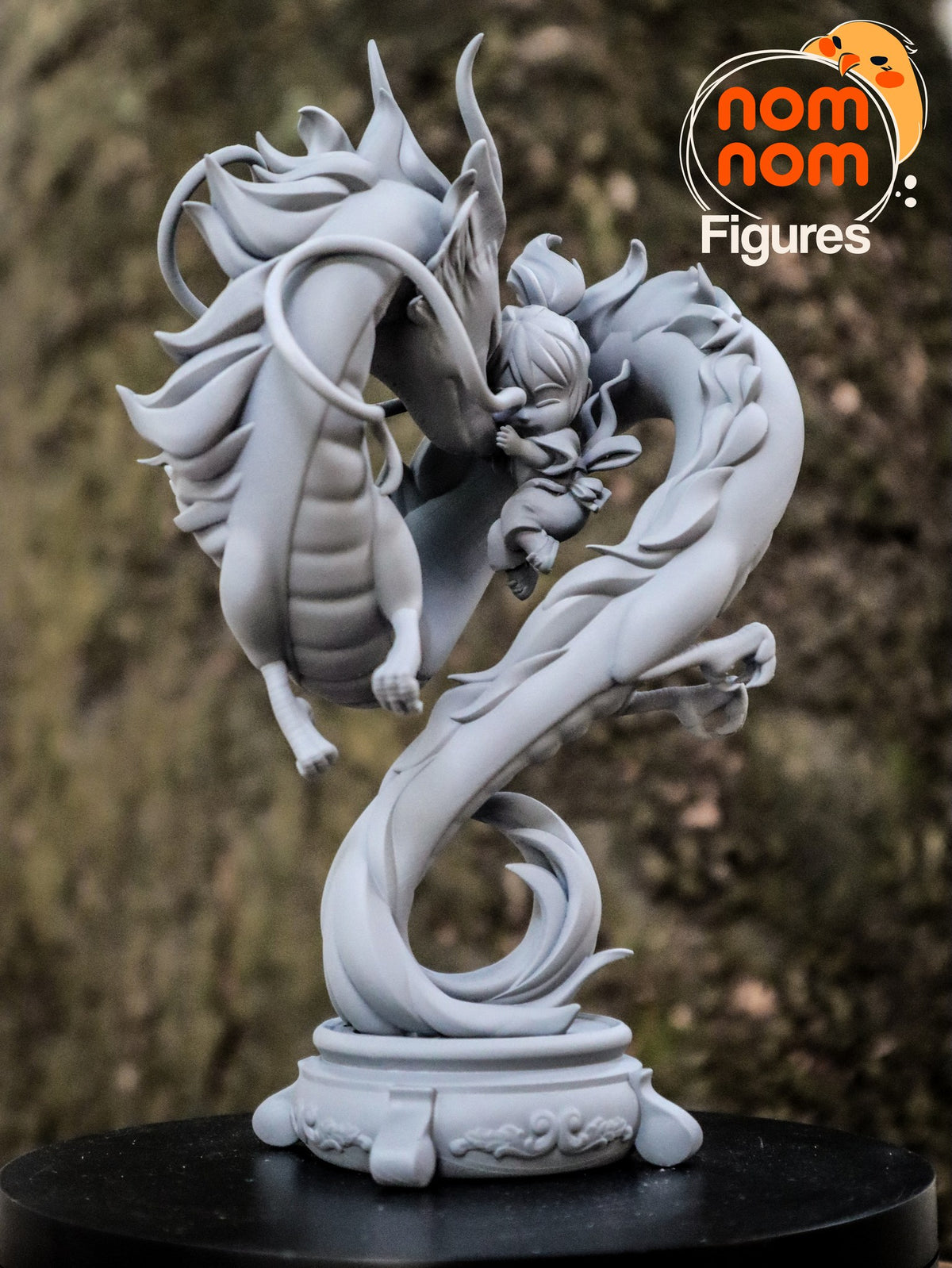 Chibi Chihiro & Haku resin figure