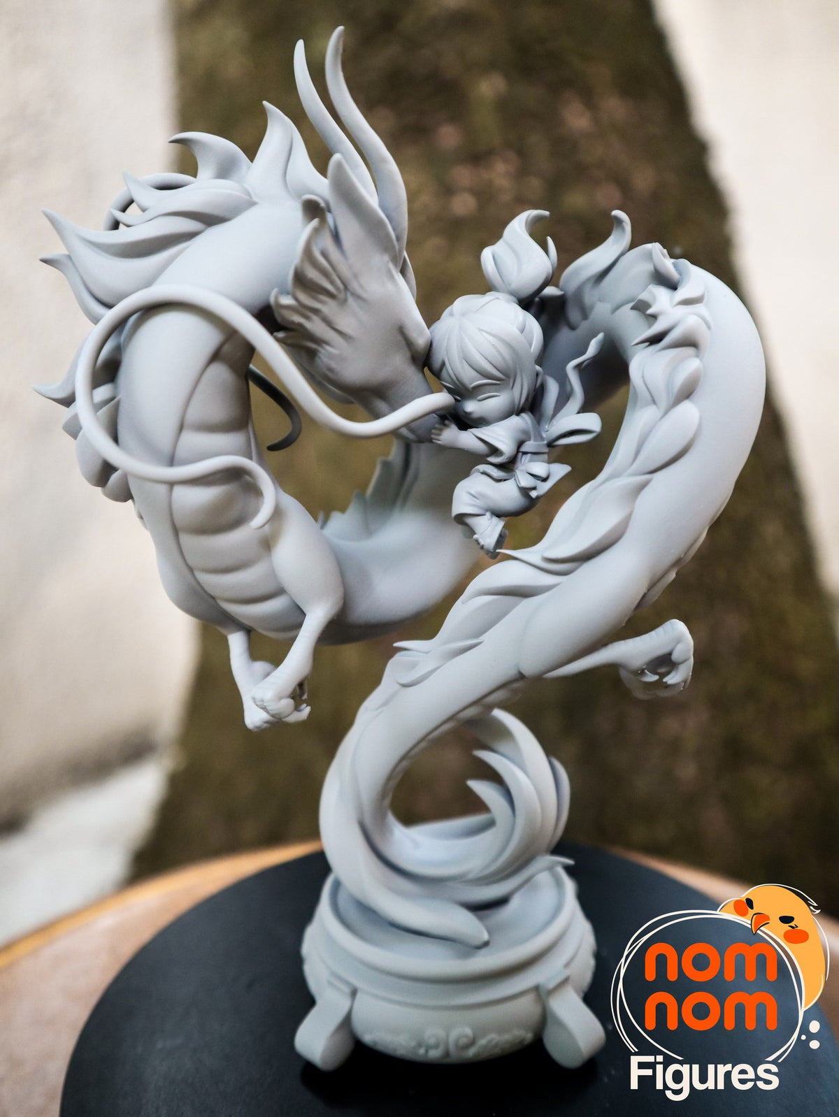 Chibi Chihiro & Haku resin figure