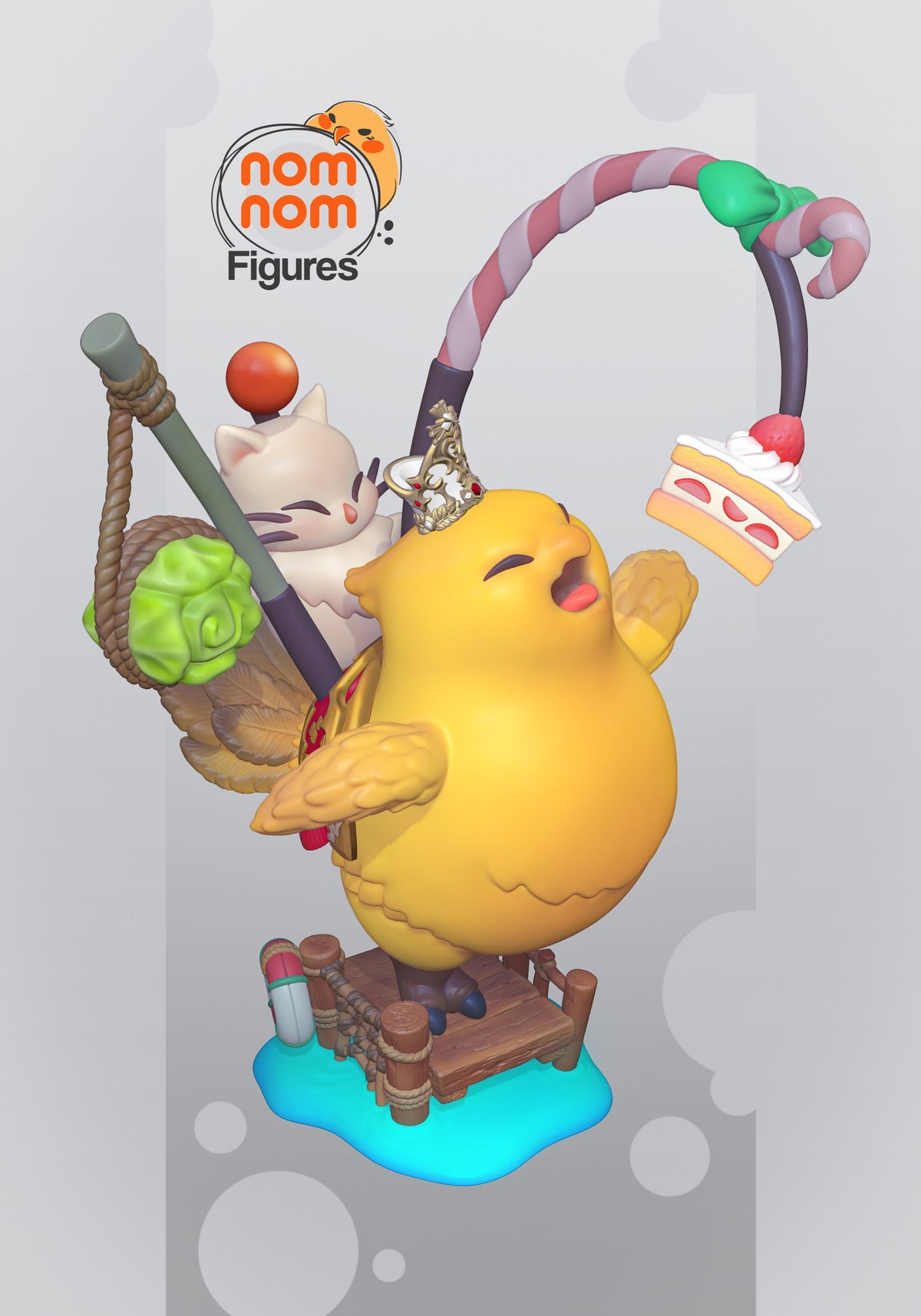Chibi Chocobo resin figure