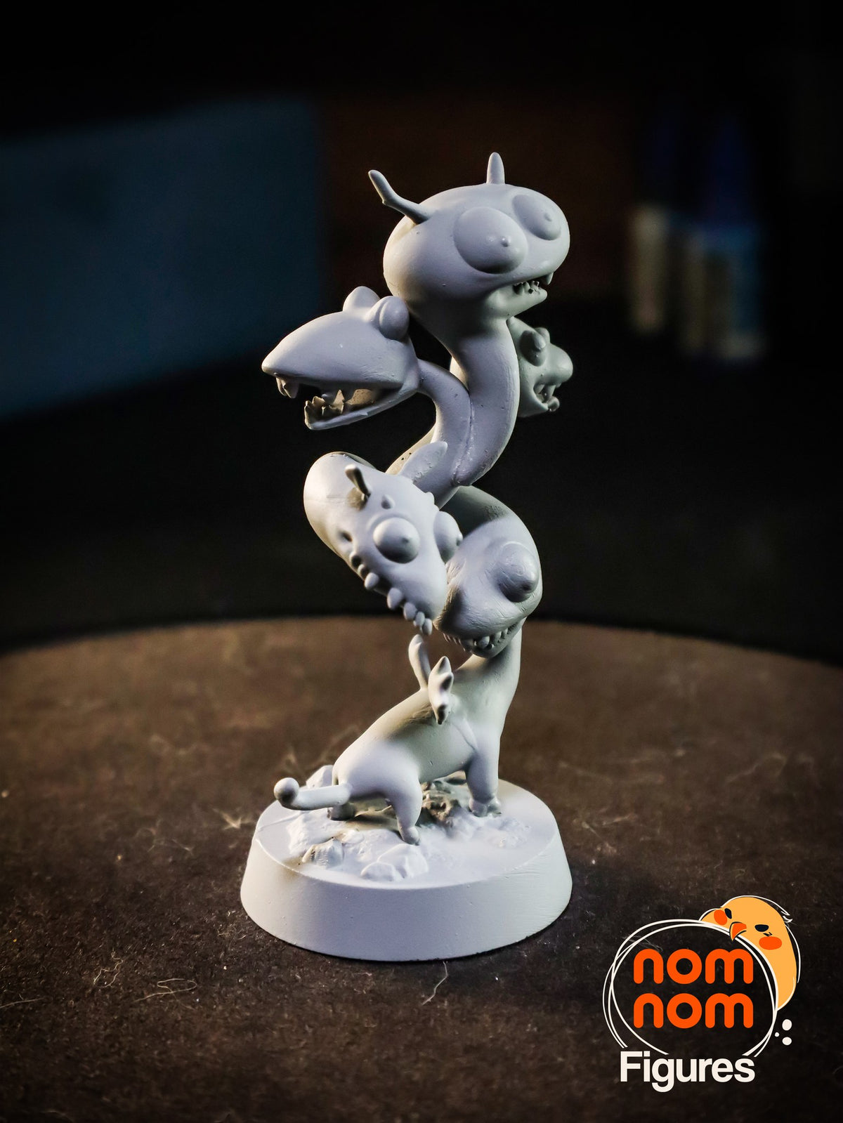 Chibi Derpy Tiamat resin figure
