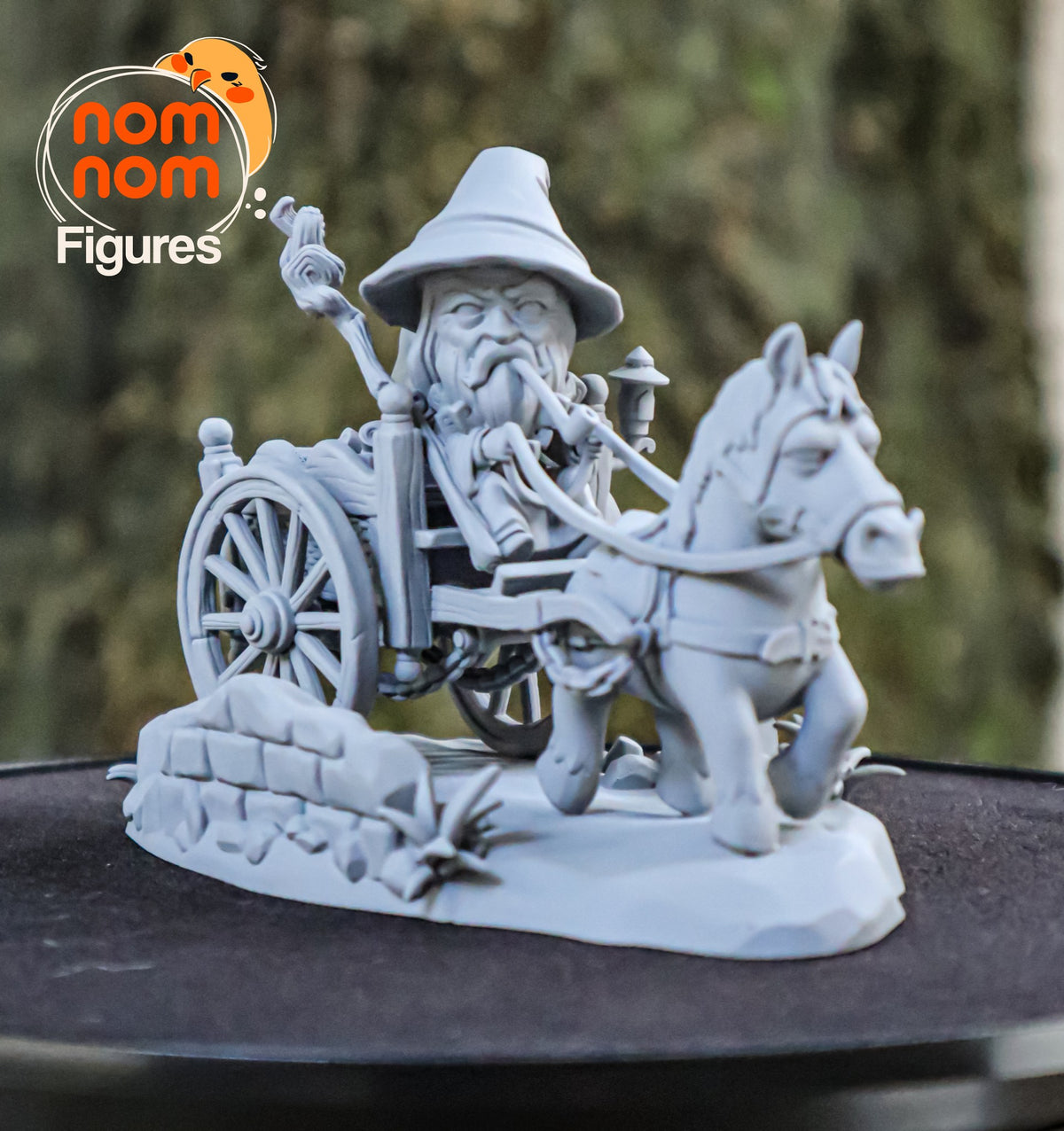 Chibi Gandalf resin figure