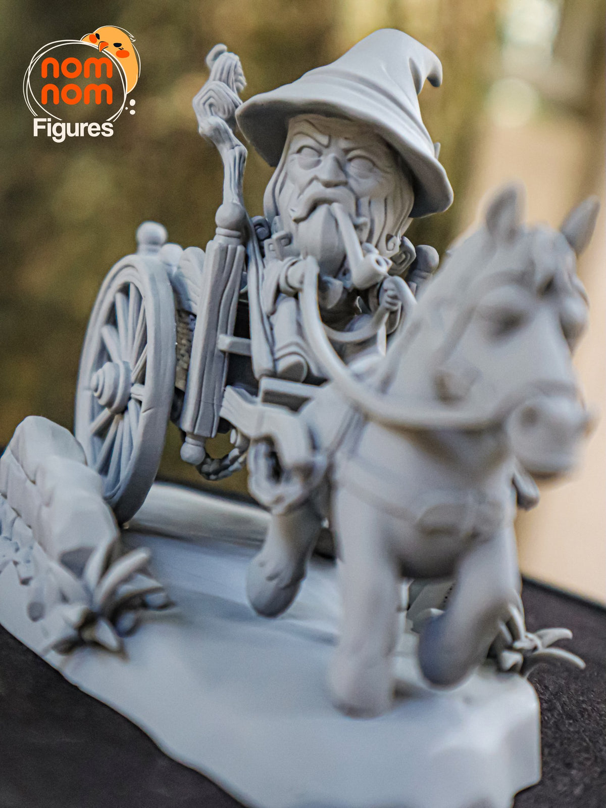 Chibi Gandalf resin figure