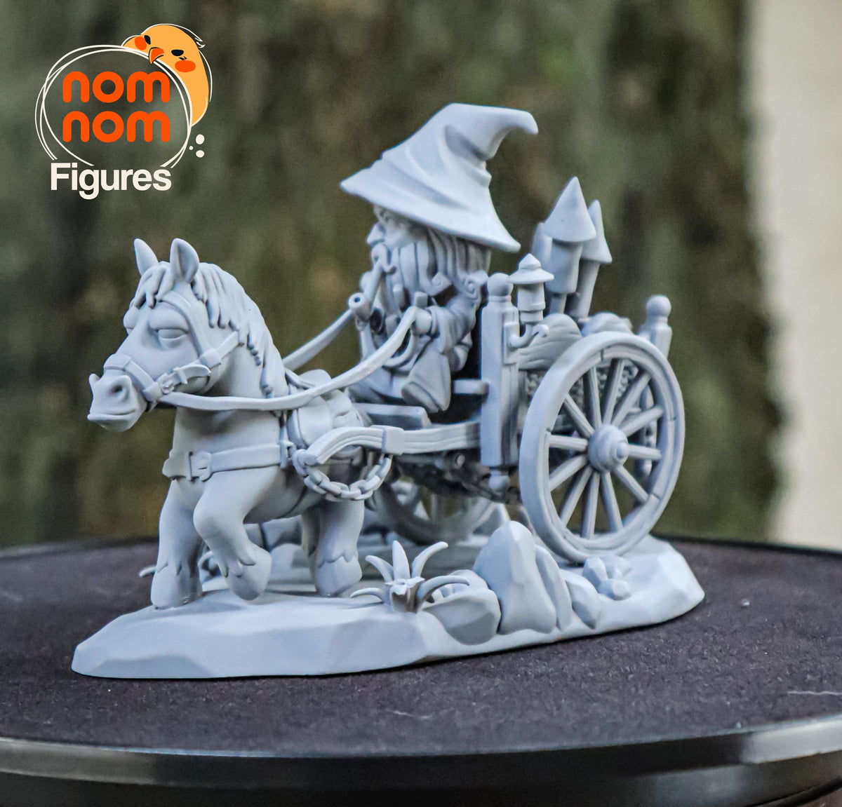 Chibi Gandalf resin figure