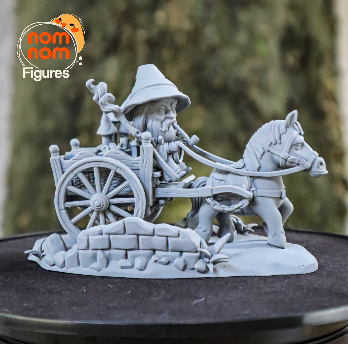 Chibi Gandalf resin figure